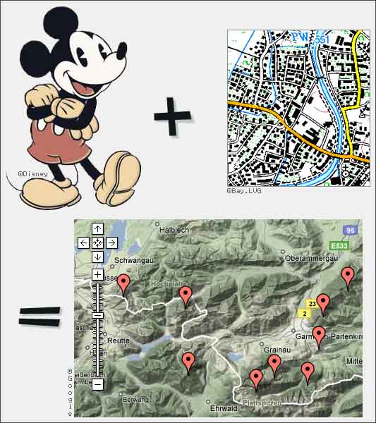 mickey mouse cartography