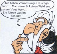 die spinnen, die Vermesser