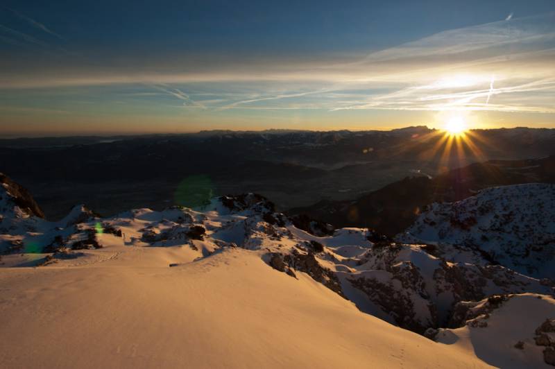 first sunrise of the new year