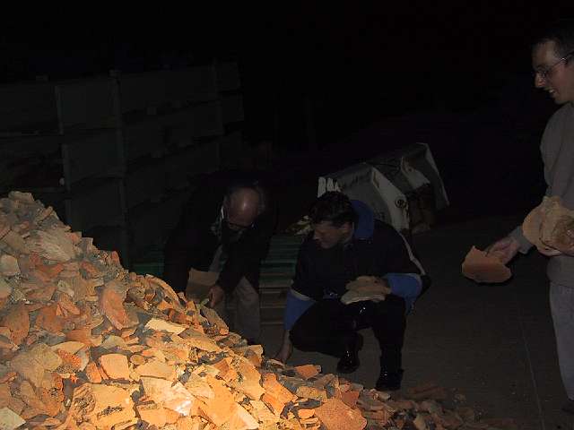 They are finding so much shards of ancient amphoran, that they have to stack them up on big piles. Ready for foreigners to loot the french cultural heritage!