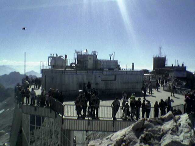 The plattform from the peak.