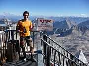 Yeah, the sign says it: I am a Bergsteiger [mountaineer].
