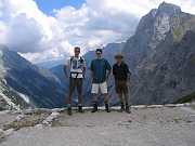 Same setting, one year before, during an exploration tour to the Knorrhütte.