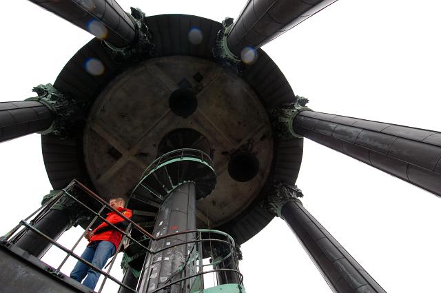 On top of the tower of the Michel