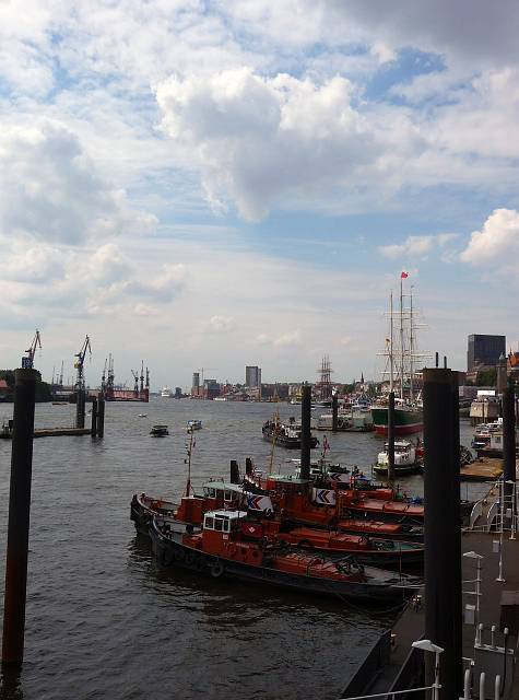 Port of Hamburg.