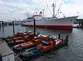 Tugboats and museum-ship